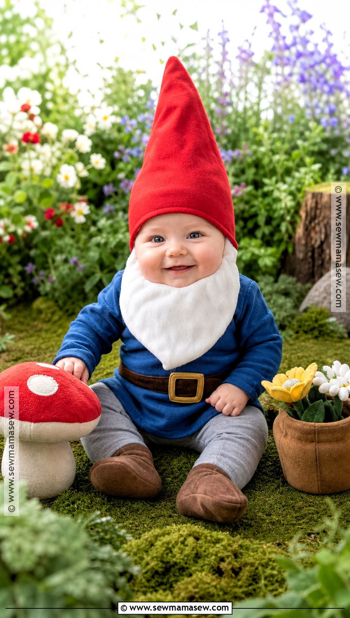 Baby Garden Gnome Costume - 30 cute baby costumes