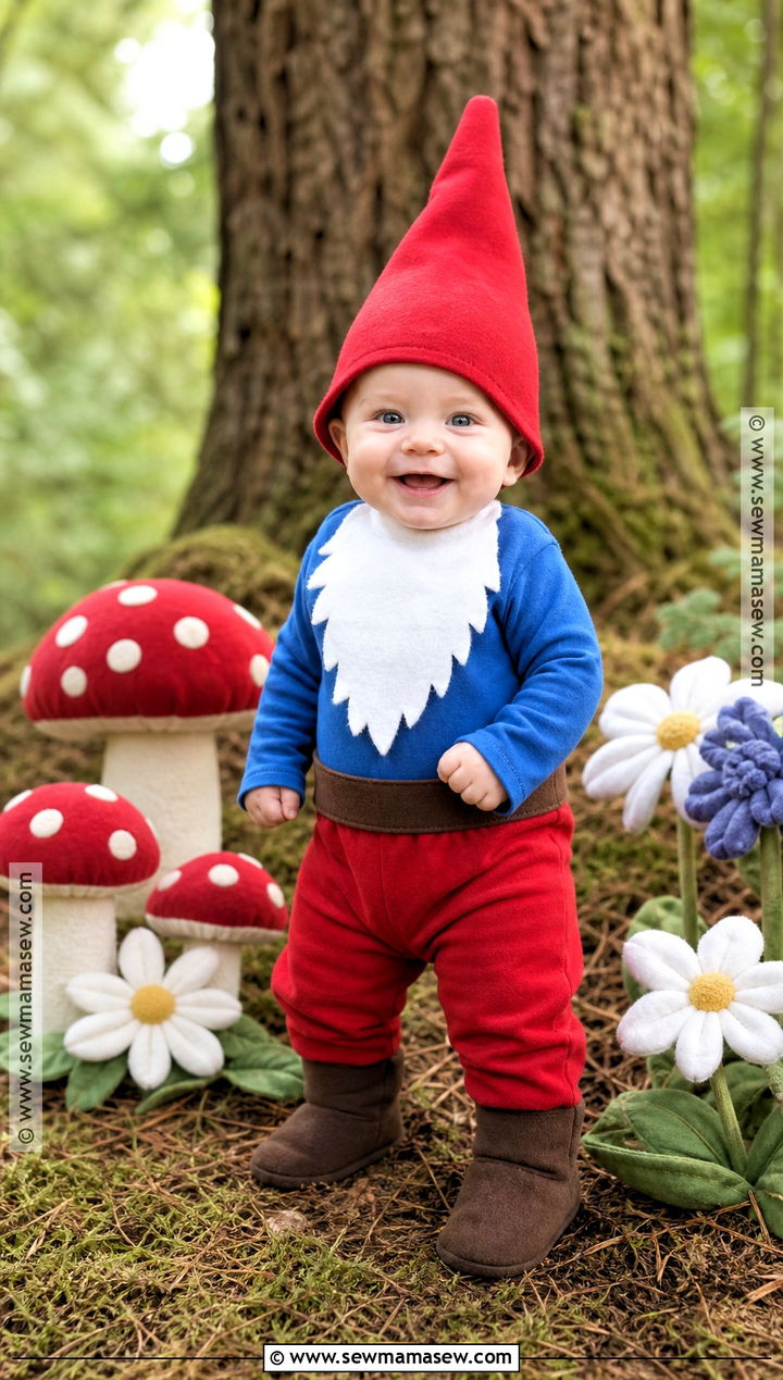Baby Garden Gnome Halloween Costume - 30 halloween costumes with for babies