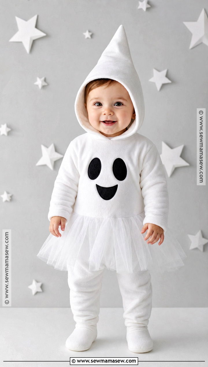 Baby Ghost Halloween Costume - 30 halloween costumes with for babies