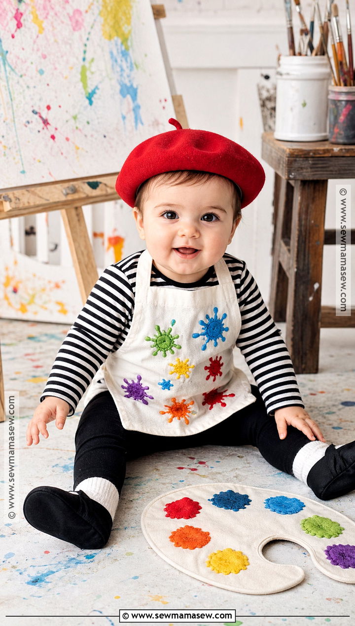 Baby Girl Artist Costume - 30 baby girl costumes
