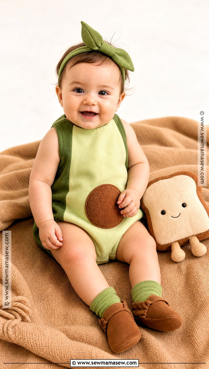 Baby Girl Avocado Costume - 40 baby girl halloween costumes