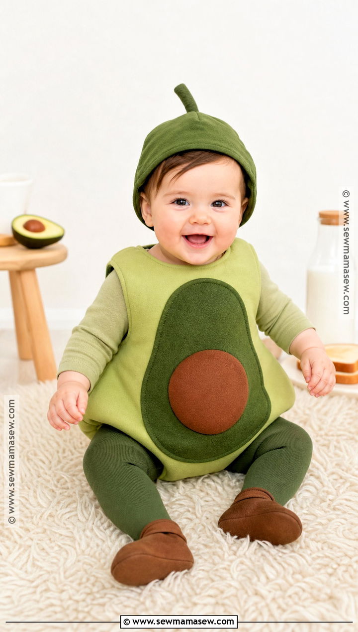 Baby Girl Avocado Costume - 30 baby girl costumes