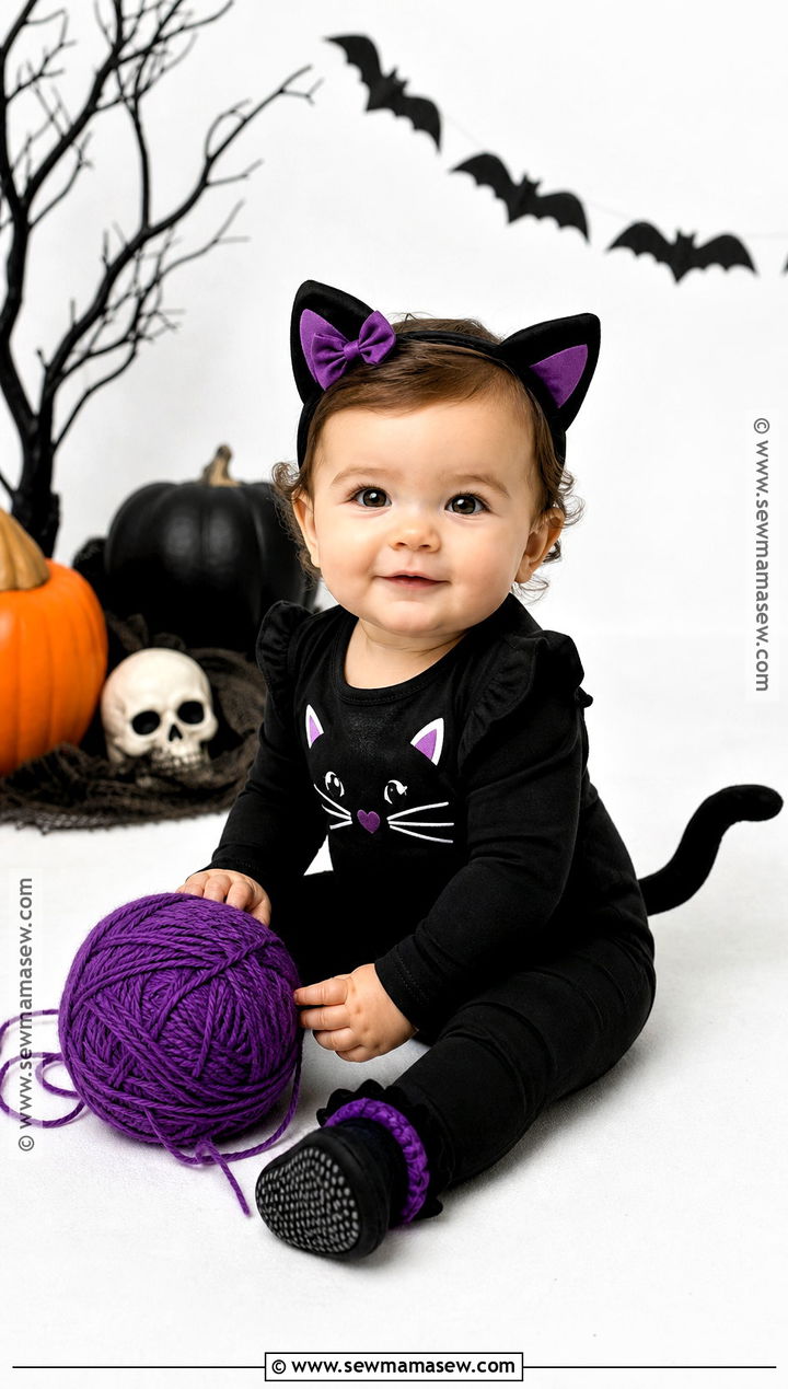 Baby Girl Black Cat Costume - 40 baby girl halloween costumes