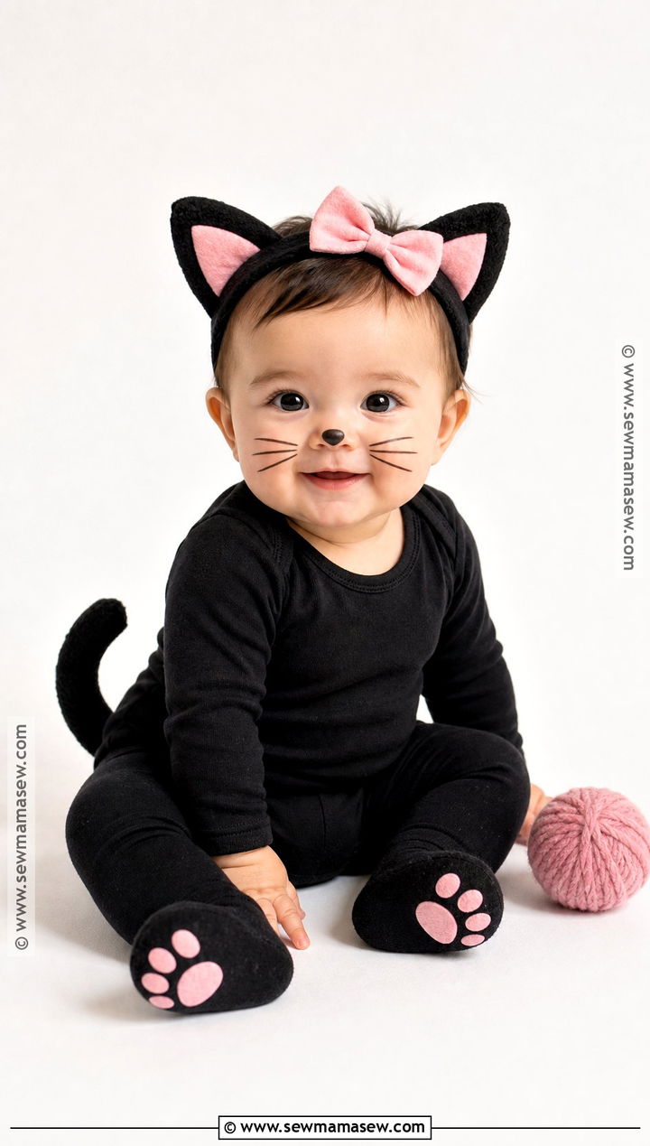 Baby Girl Black Cat Costume - 30 baby girl costumes
