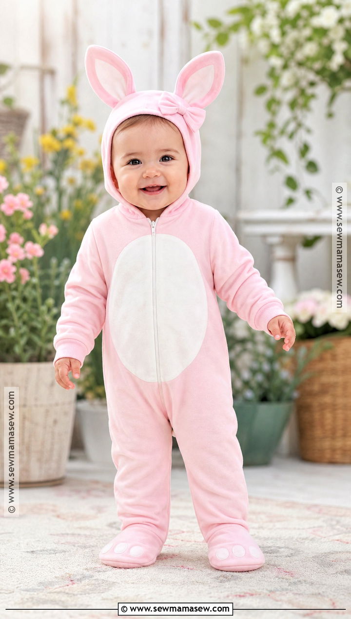 Baby Girl Bunny Costume - 30 baby girl costumes