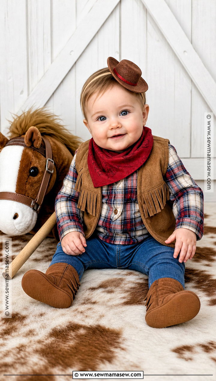 Baby Girl Cowgirl Costume - 40 baby girl halloween costumes