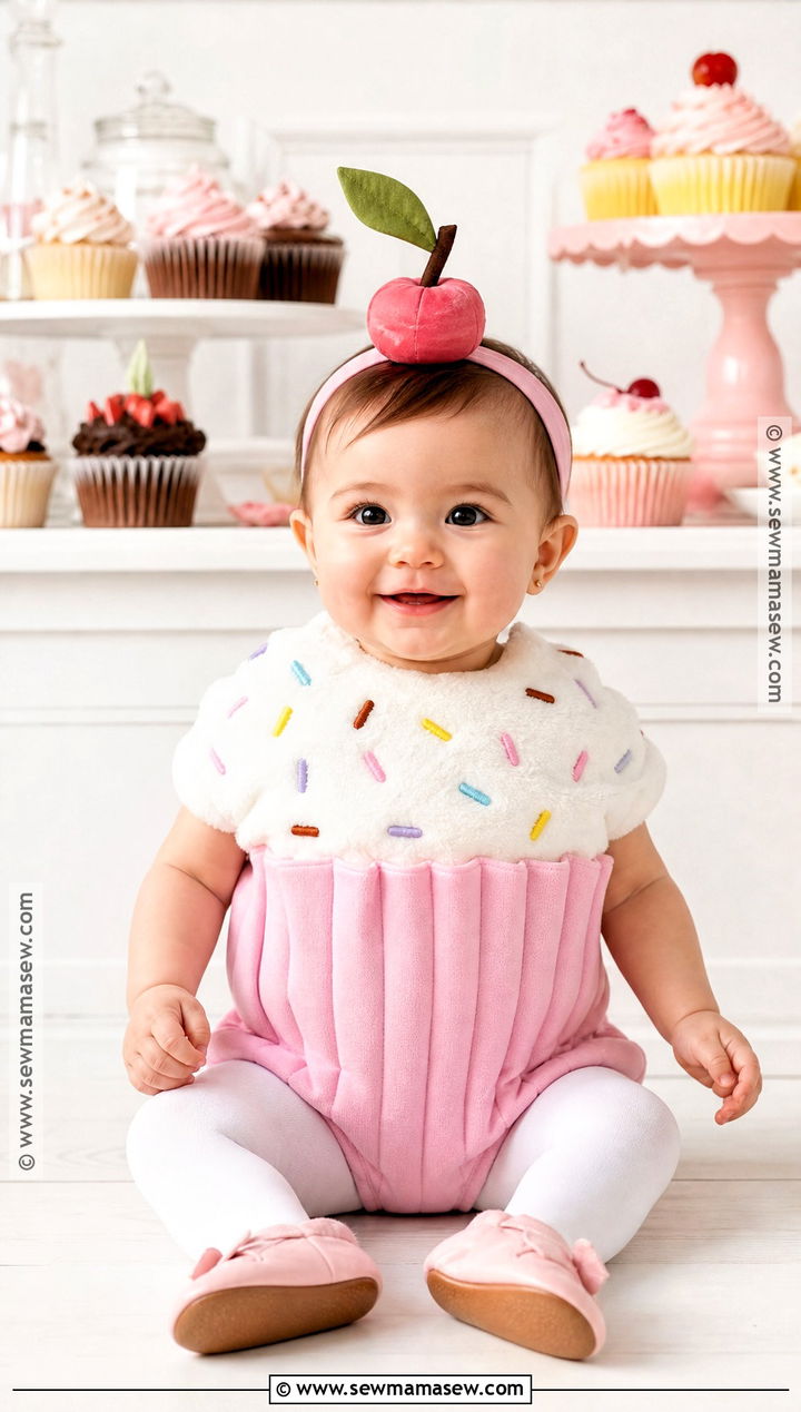 Baby Girl Cupcake Costume - 30 baby girl costumes
