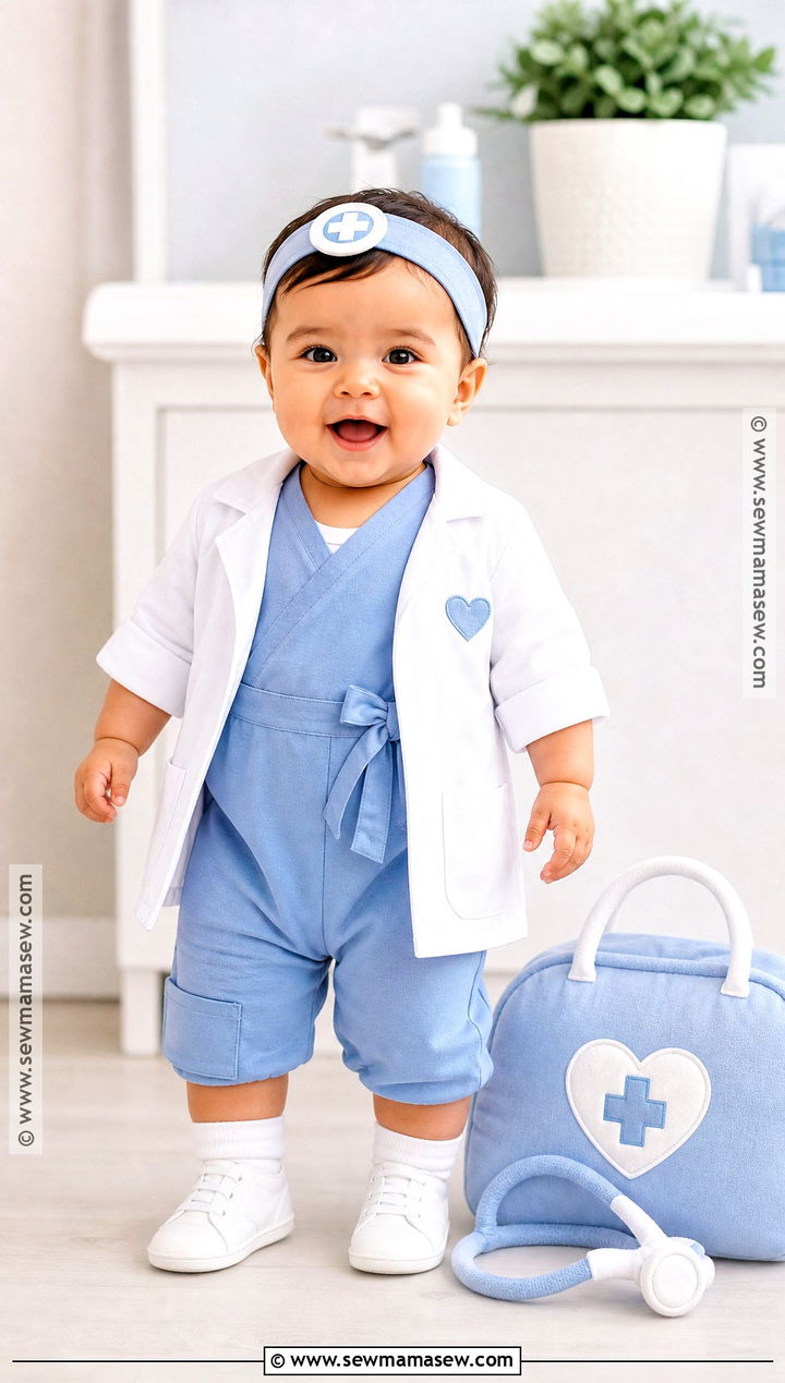 Baby Girl Doctor Costume - 30 Baby Girl Halloween Costume Ideas