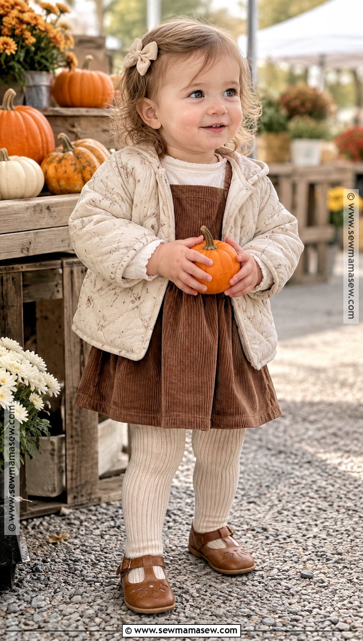 Baby Girl Fall Corduroy Dress Outfit - 15 baby girl dresses fall