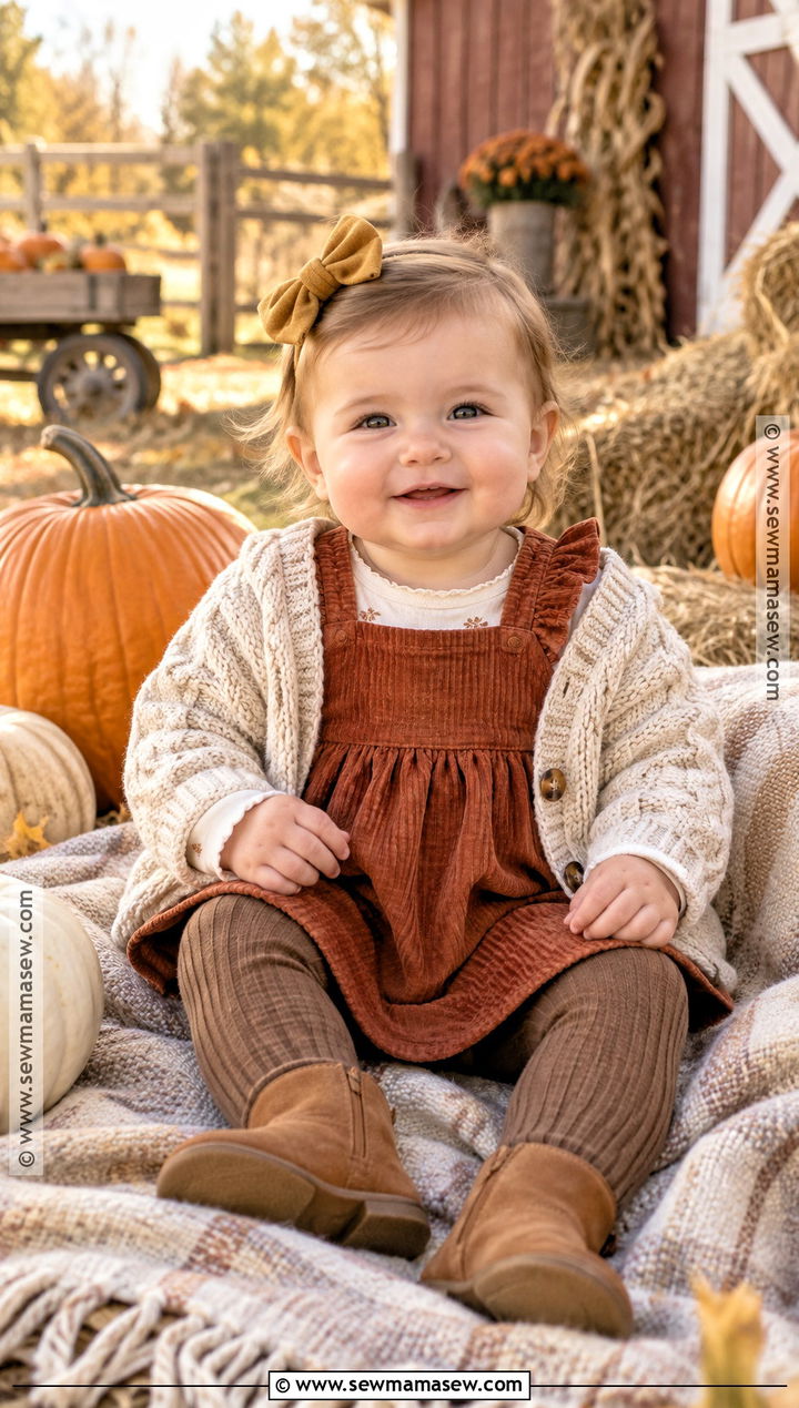 Baby Girl Fall Pumpkin Patch Outfit - 15 baby girl style fall ideas