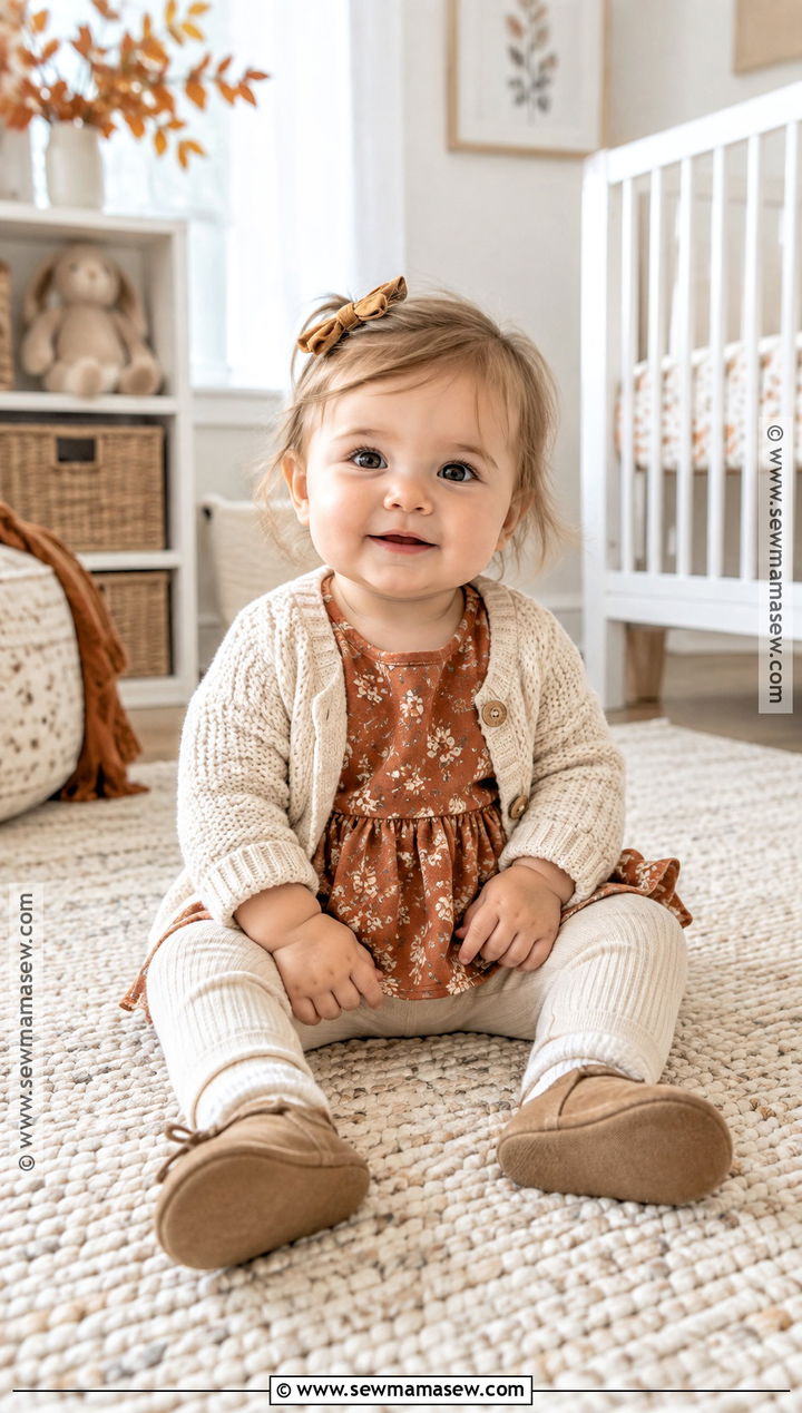 Baby Girl Fall Tunic And Ribbed Leggings Outfit - 15 baby girl fall clothes