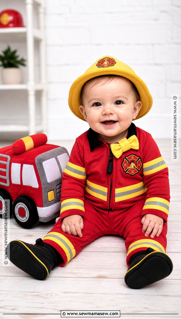 Baby Girl Firefighter Costume - 40 baby girl halloween costumes