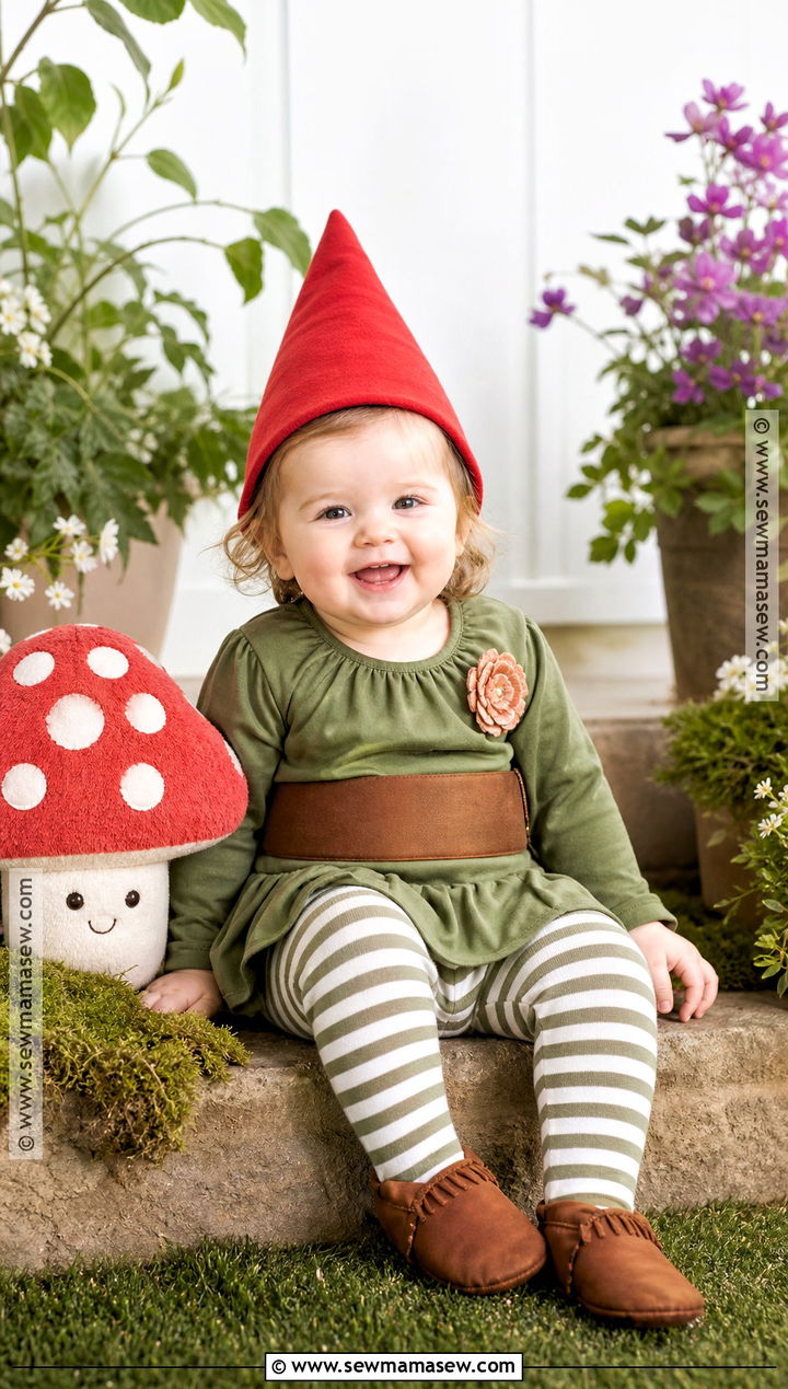 Baby Girl Garden Gnome Costume - 40 baby girl halloween costumes