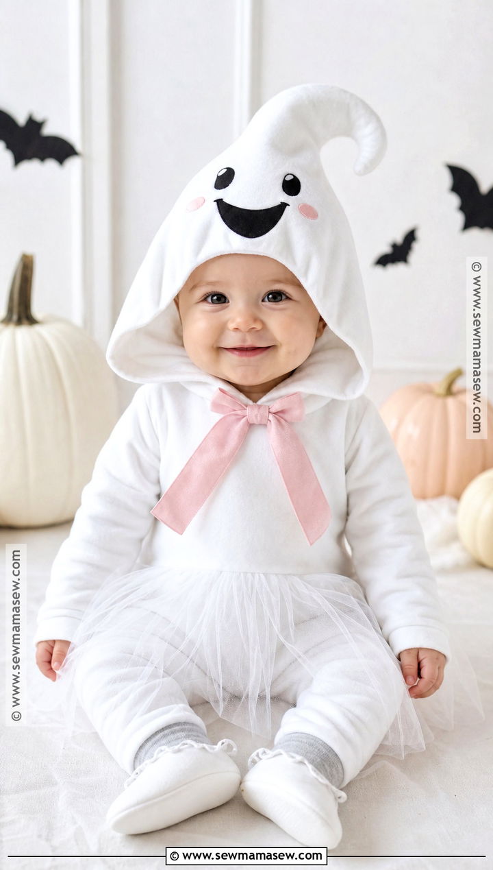 Baby Girl Ghost Costume - 40 baby girl halloween costumes