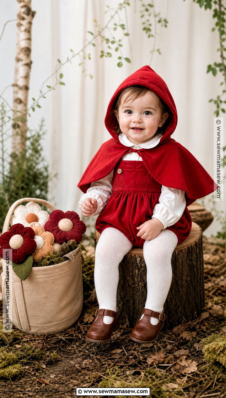 Baby Girl Little Red Riding Hood Costume - 40 baby girl halloween costumes