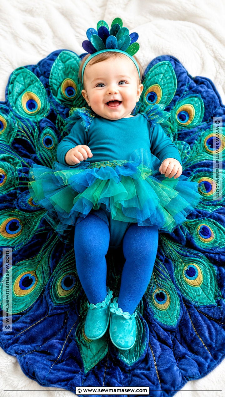 Baby Girl Peacock Costume - 40 baby girl halloween costumes