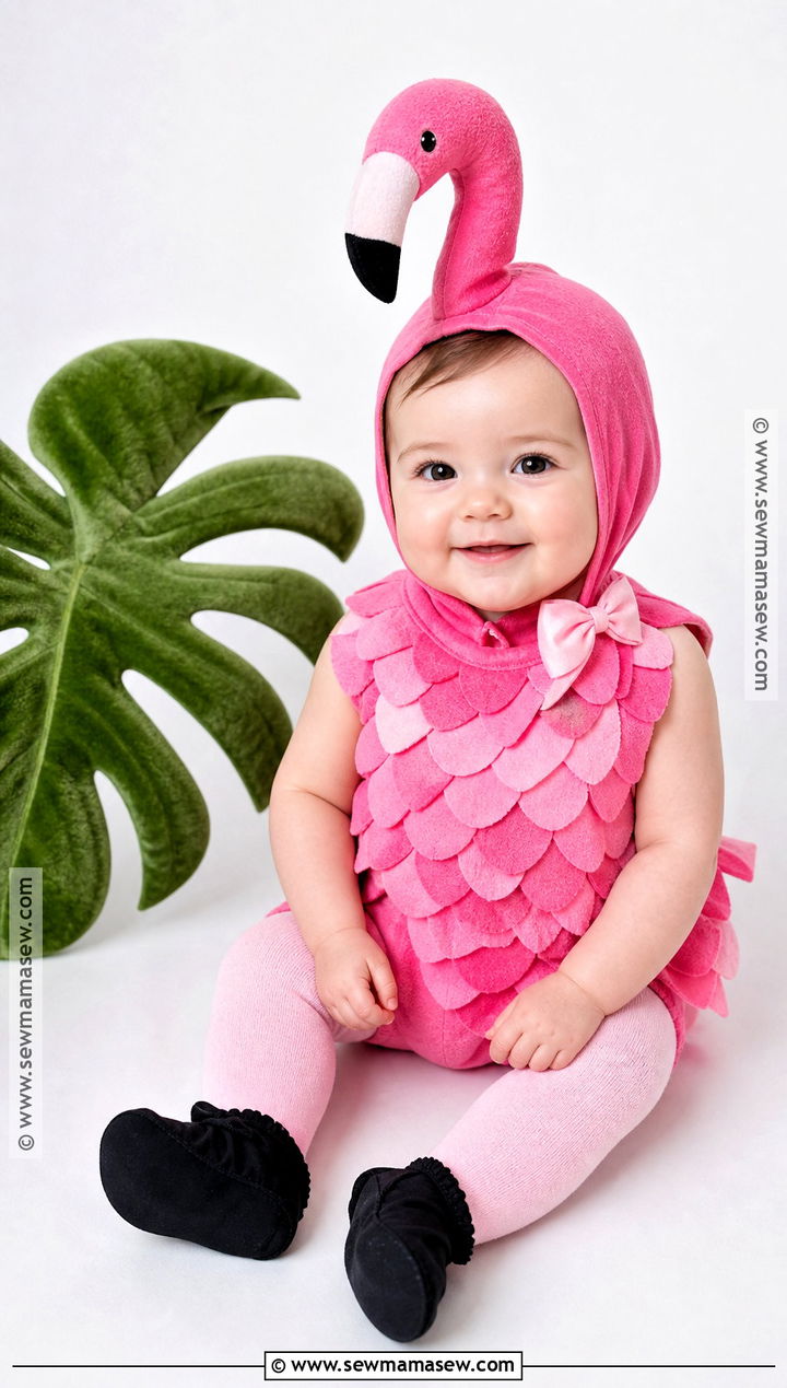 Baby Girl Pink Flamingo Costume - 40 baby girl halloween costumes