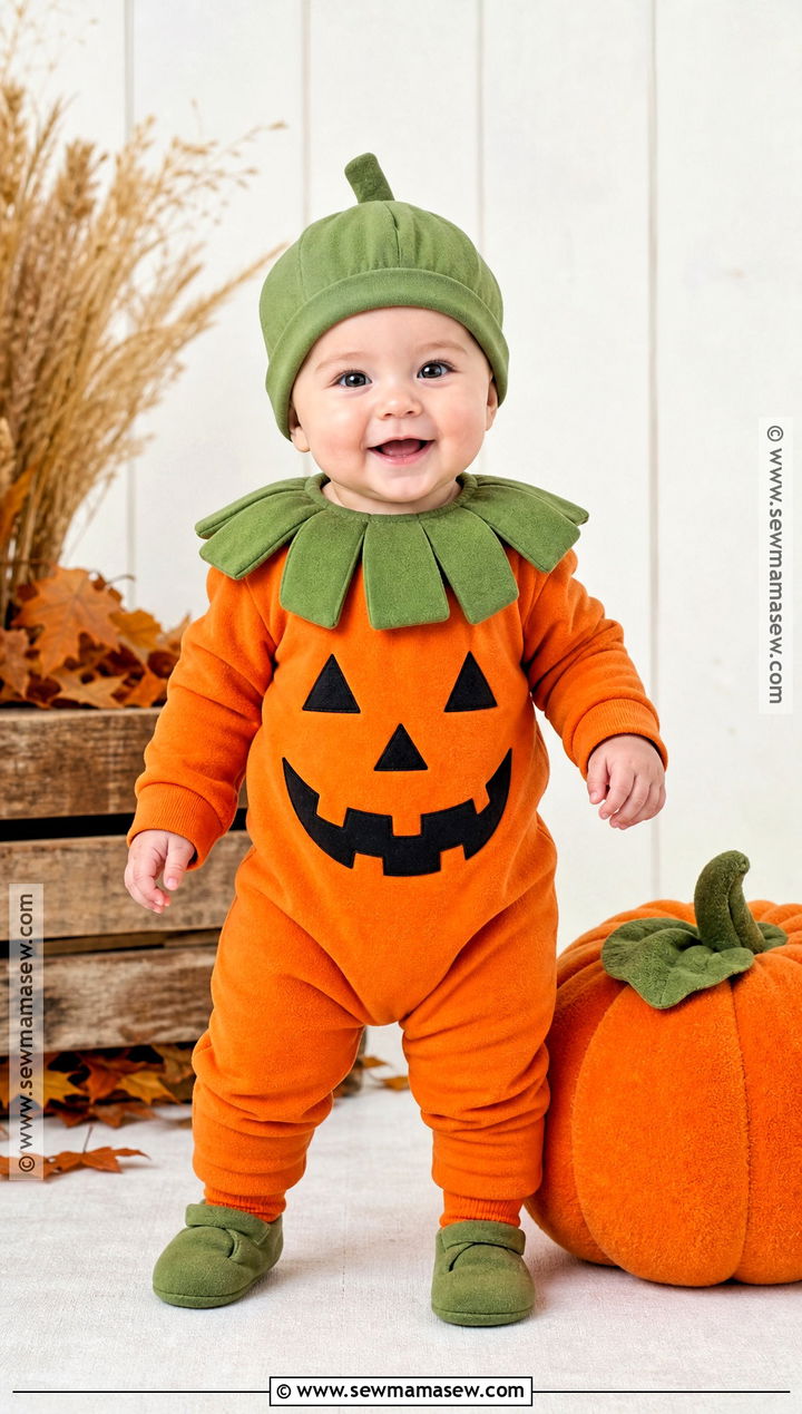 Baby Girl Pumpkin Costume - 30 Baby Girl Halloween Costume Ideas