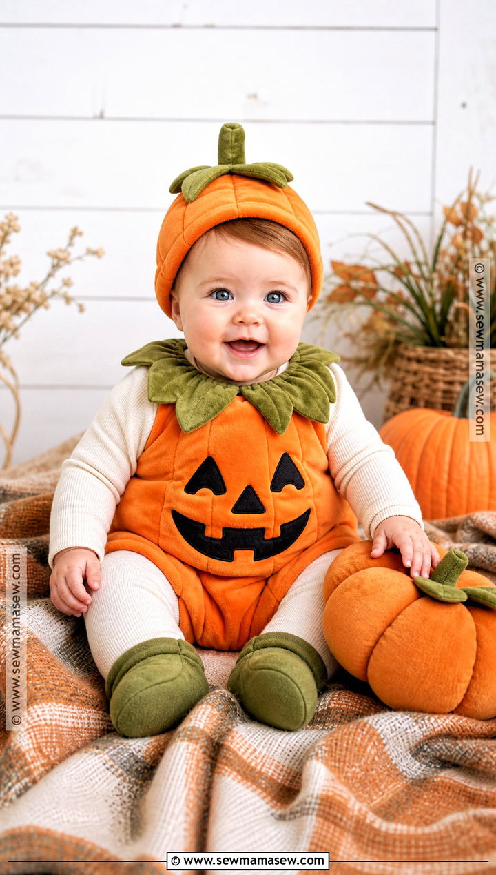 Baby Girl Pumpkin Costume - 40 baby girl halloween costumes