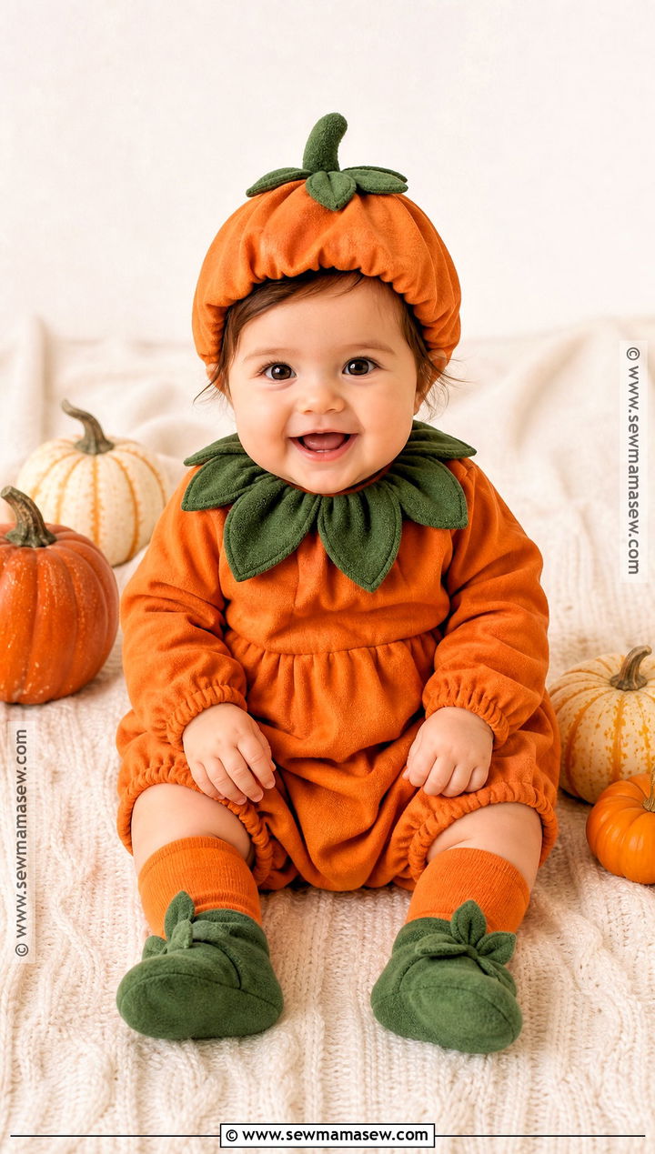 Baby Girl Pumpkin Costume - 30 baby girl costumes