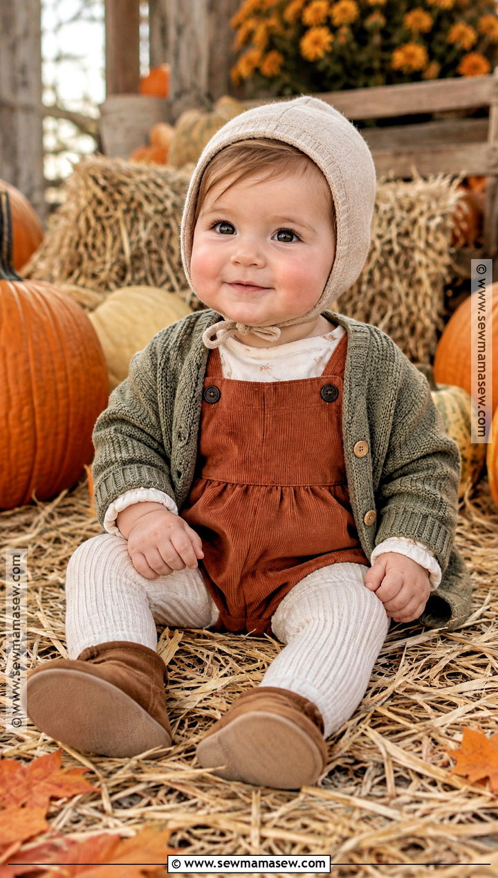 Baby Girl Pumpkin Patch Outfit - 15 baby girl fall fashion ideas