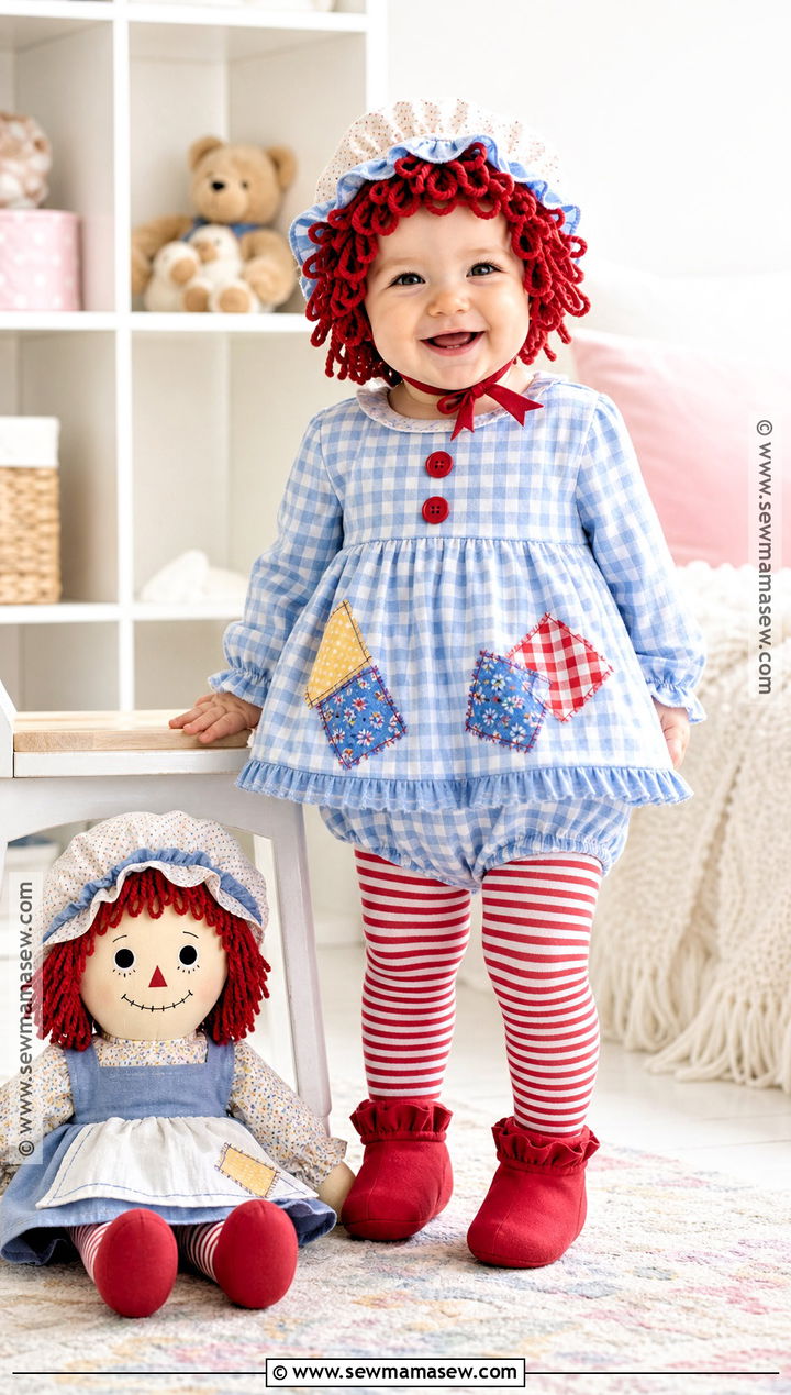 Baby Girl Rag Doll Costume - 30 Baby Girl Halloween Costume Ideas