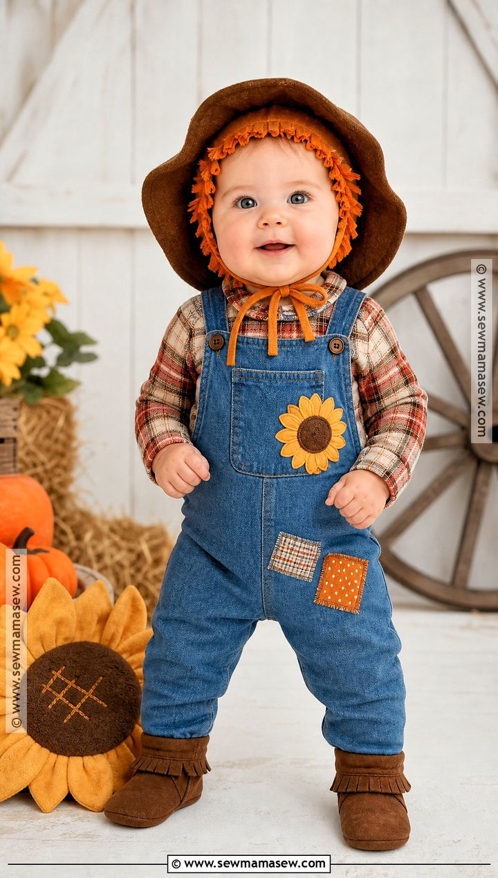 Baby Girl Scarecrow Costume - 40 baby girl halloween costumes