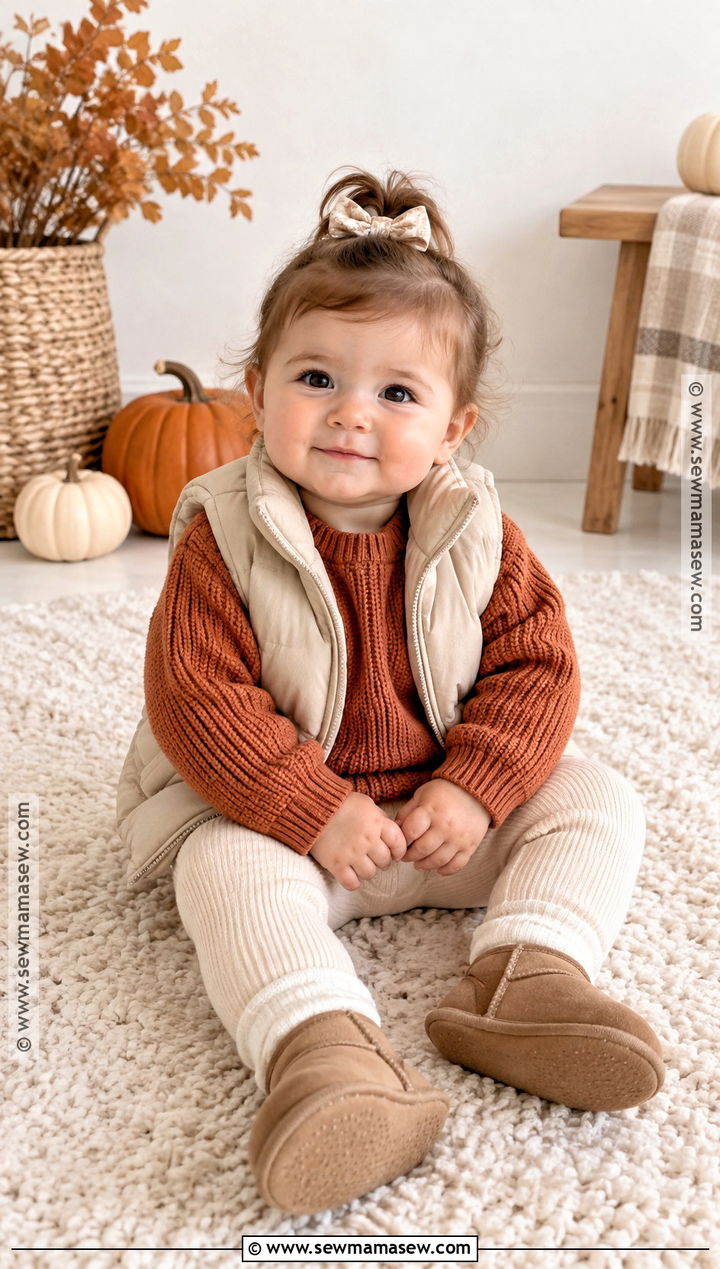 Baby Girl Sweater And Leggings Outfit - 15 baby girl fall fashion ideas