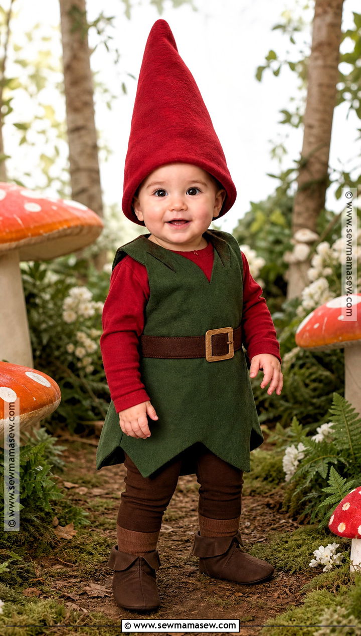 Baby Gnome Halloween Costume - 35 one year old halloween costume ideas