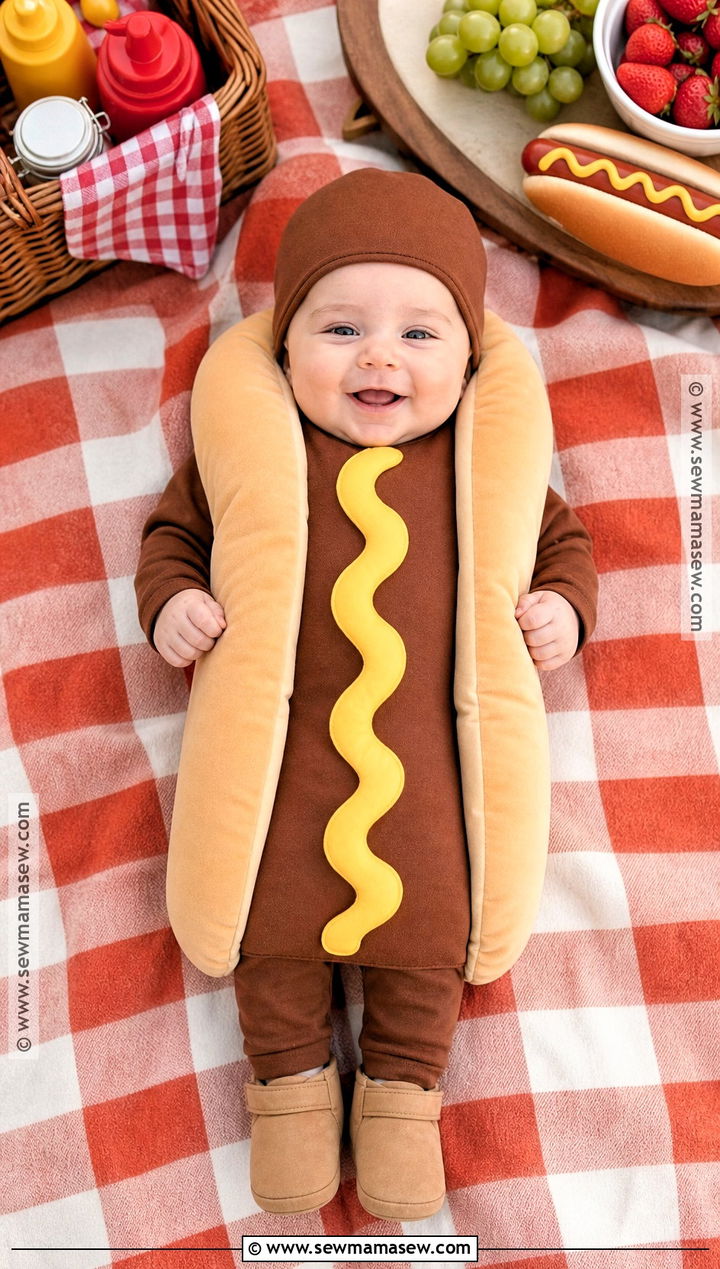 Baby Hot Dog Costume - 35 baby costume ideas