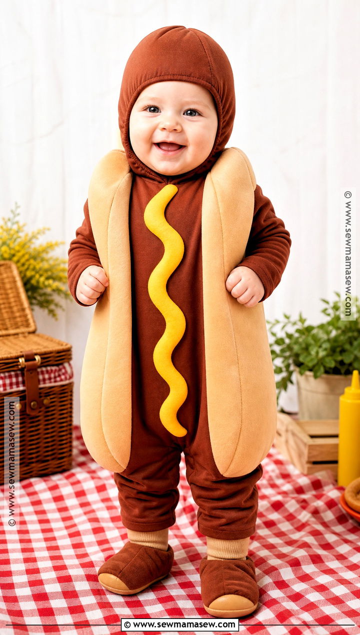 Baby Hot Dog Halloween Costume - 40 baby halloween costumes for boys