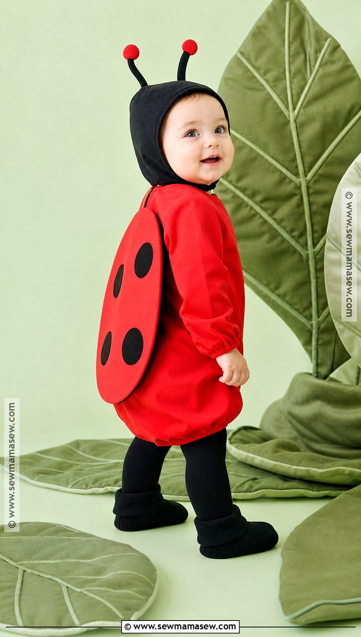 Baby Ladybug Costume - 50 baby halloween costumes