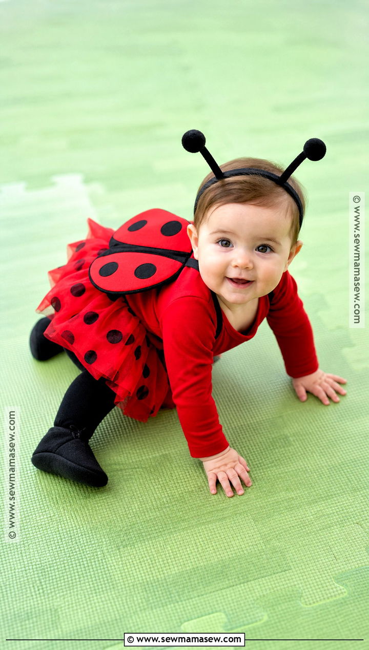 Baby Ladybug Costume With Red Tutu - 30 baby halloween costume ideas