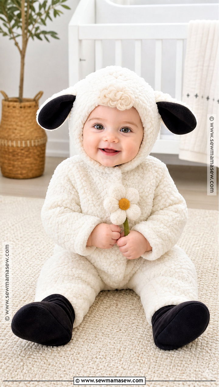 Baby Lamb Costume - 30 lamb halloween costume ideas
