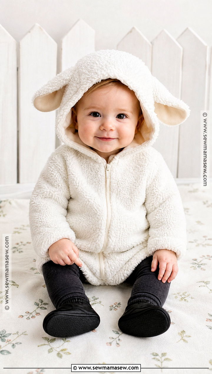 Baby Lamb Costume - 30 cute baby costumes