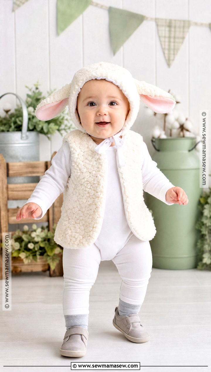 Baby Lamb Halloween Costume - 35 one year old halloween costume ideas