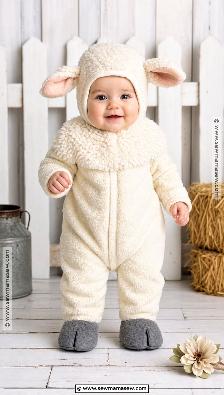 Baby Lamb Halloween Costume - 30 halloween costumes with for babies