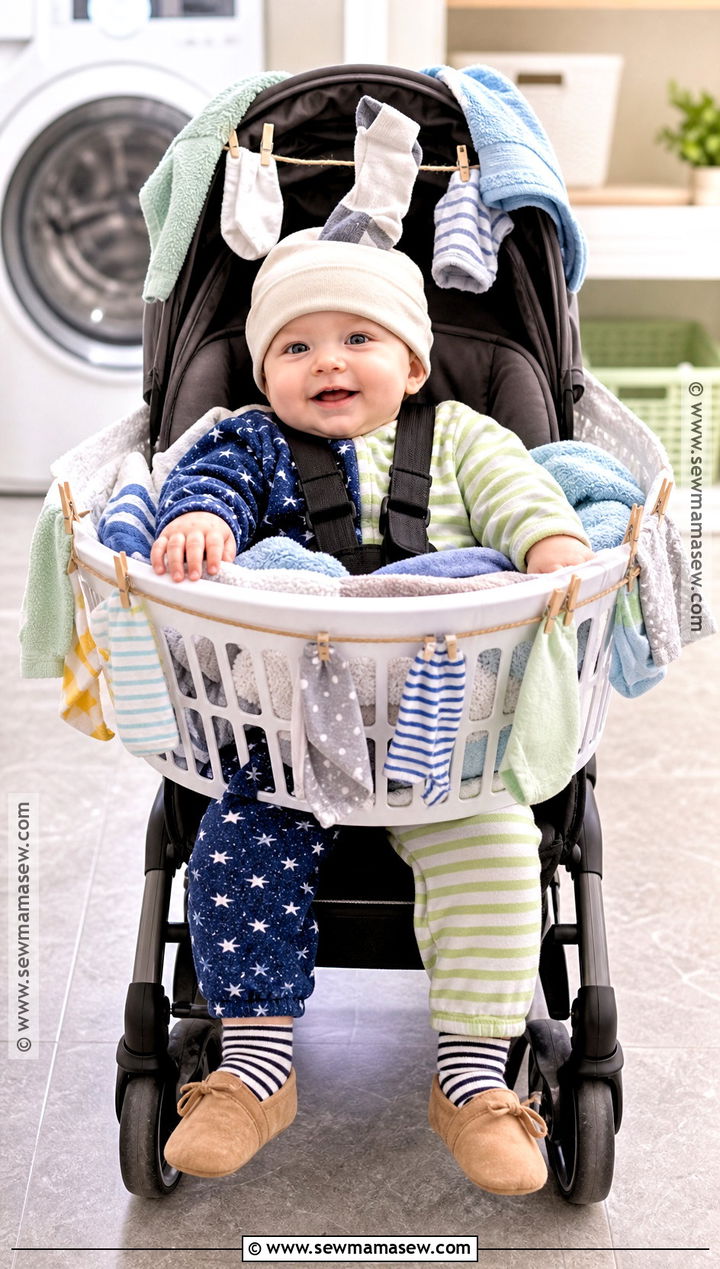 Baby Laundry Basket Costume - 30 funny baby costumes