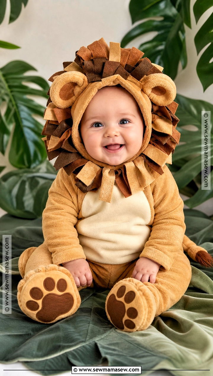 Baby Lion Costume - 35 baby costume ideas