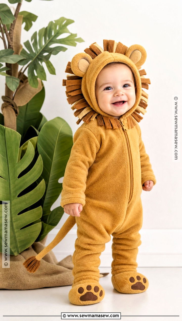 Baby Lion Halloween Costume - 30 halloween costumes with for babies