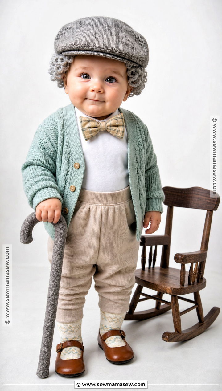 Baby Little Old Person Costume - 30 funny baby halloween costumes