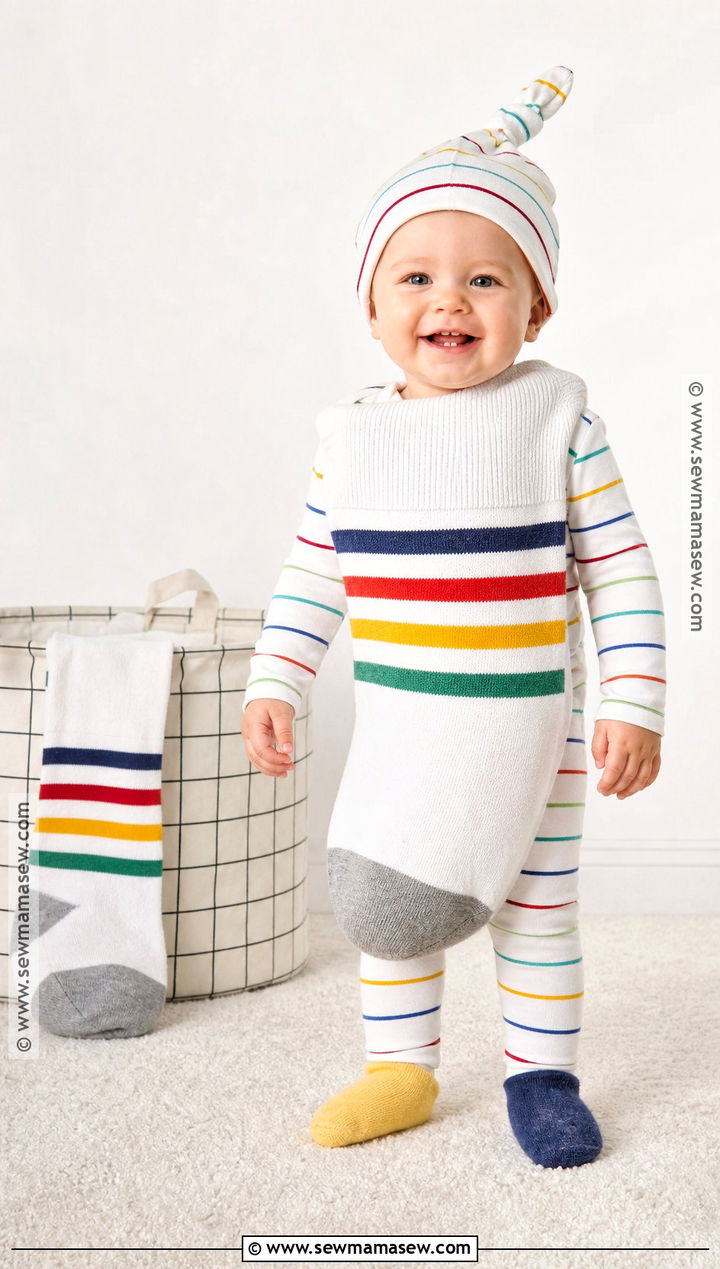 Baby Lost Sock Costume - 30 funny baby halloween costumes