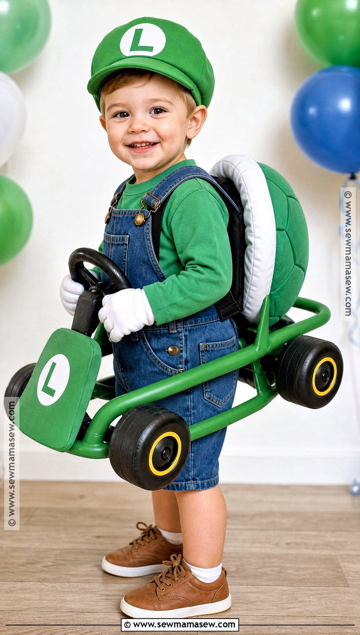 Baby Luigi Mario Kart Costume - 35 mario kart costumes