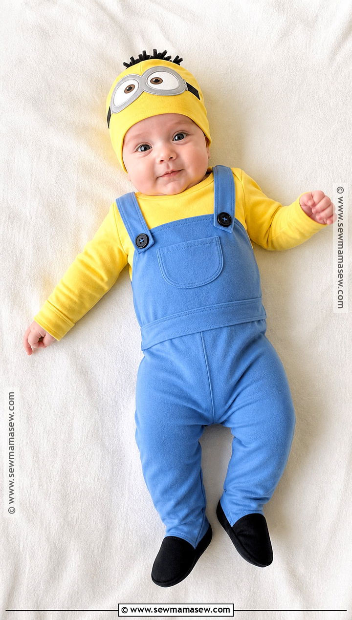Baby Minion Onesie Costume - 45 minions costume ideas