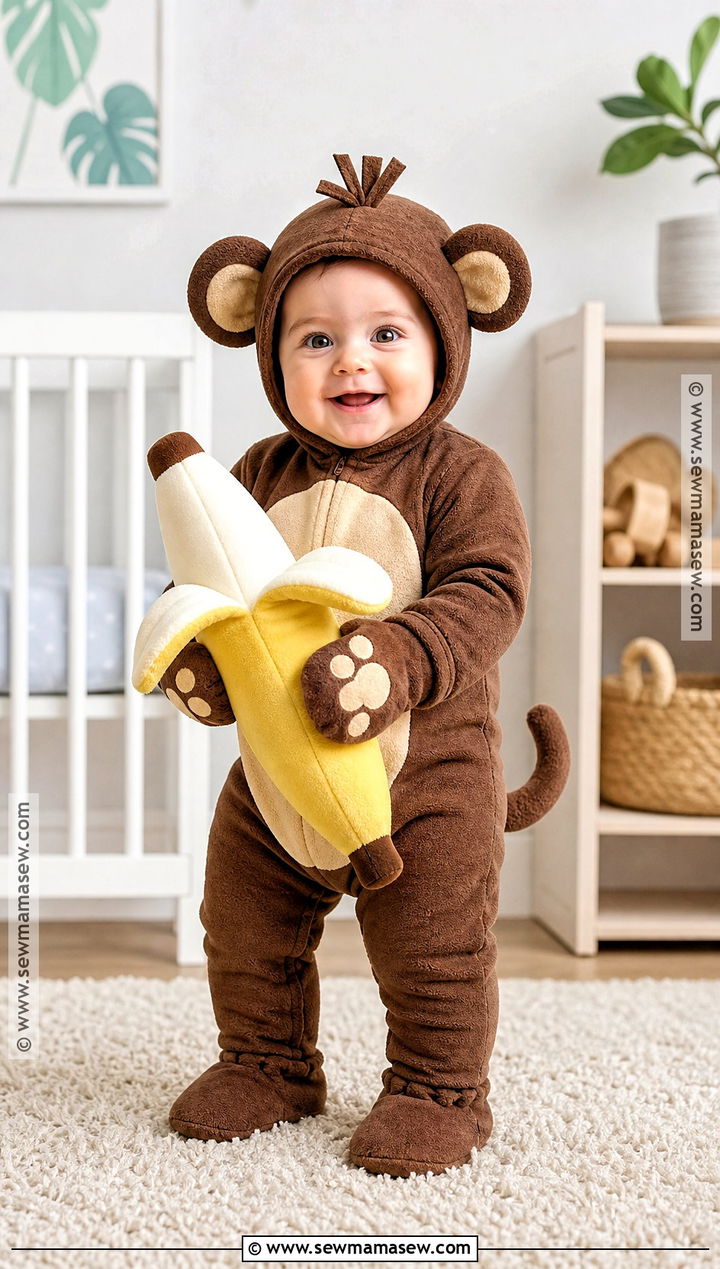 Baby Monkey Halloween Costume - 40 baby halloween costumes for boys