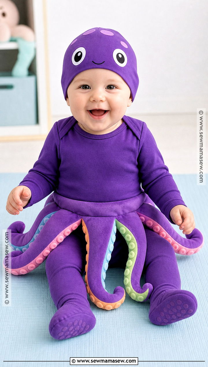 Baby Octopus Halloween Costume - 40 baby halloween costumes for boys