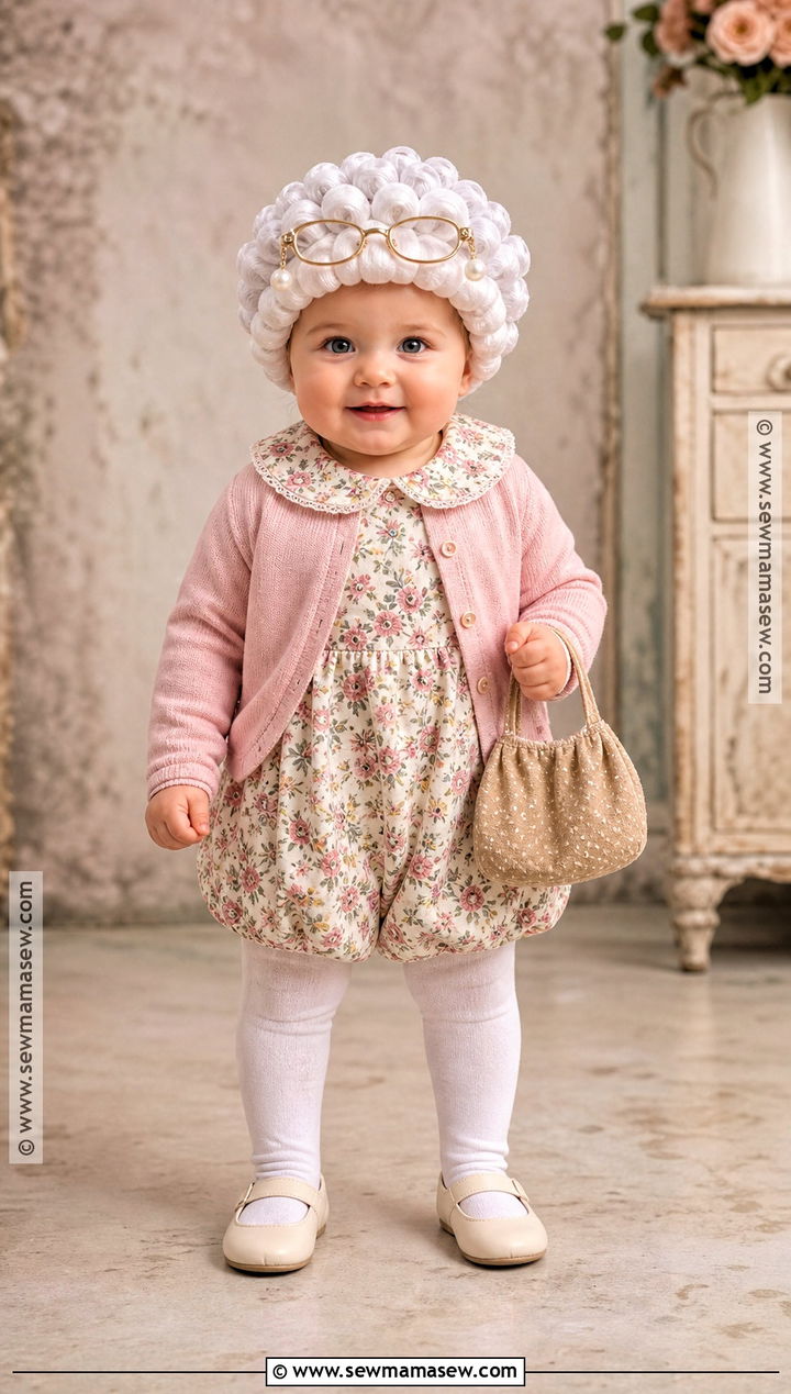 Baby Old Lady Halloween Costume - 35 one year old halloween costume ideas