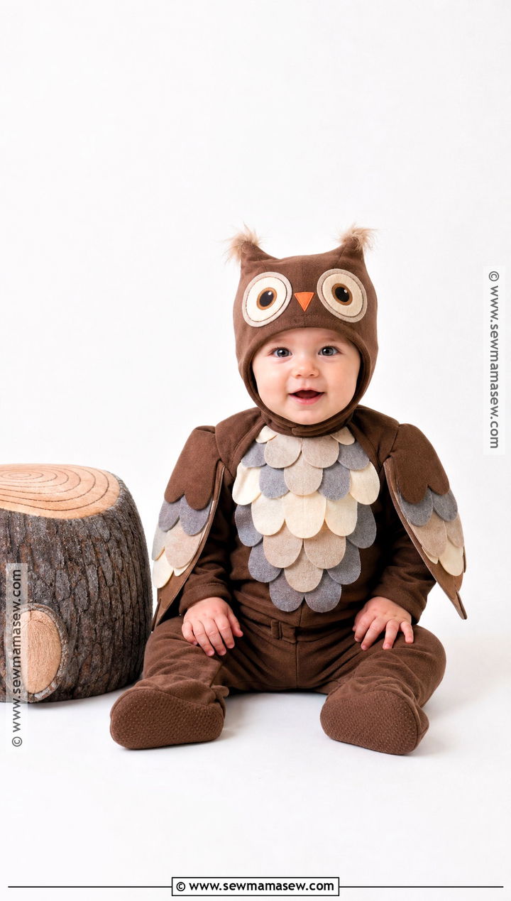 Baby Owl Costume - 50 baby halloween costumes