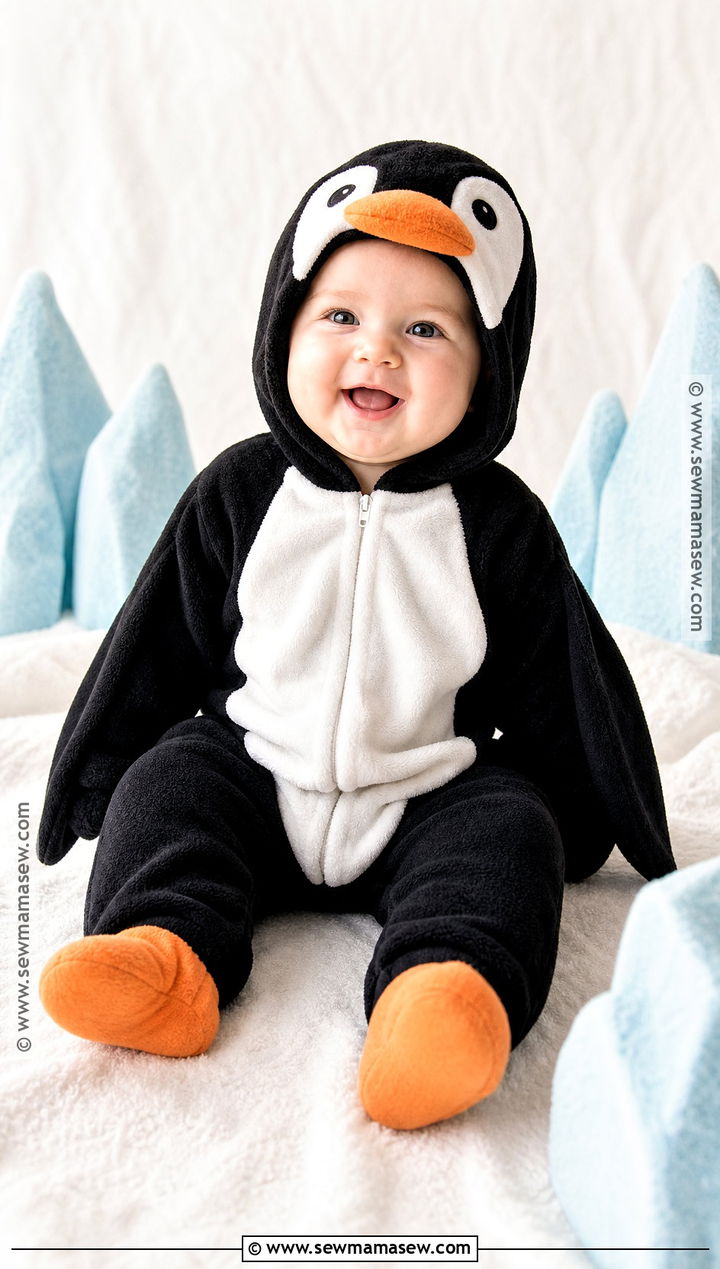 Baby Penguin Costume - 50 baby halloween costumes