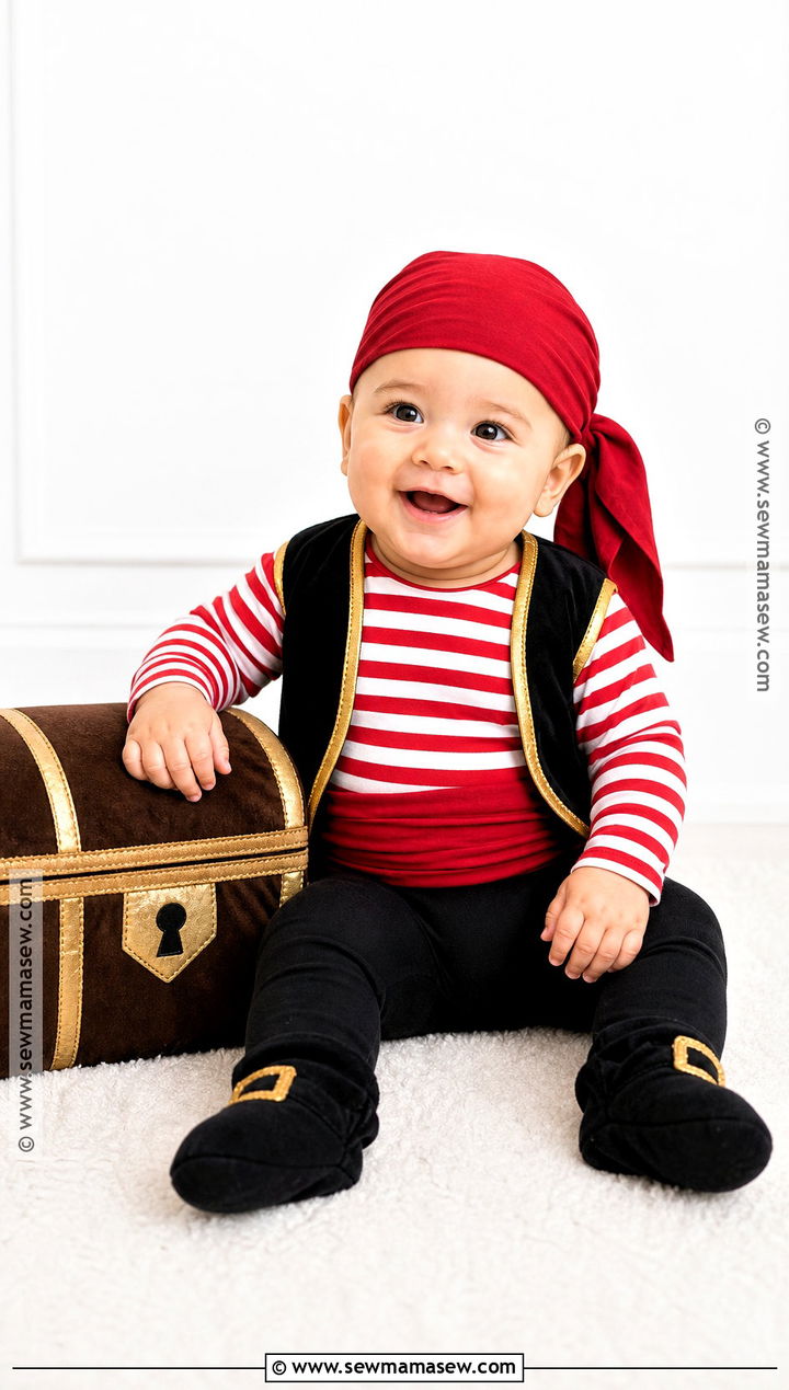 Baby Pirate Costume - 40 baby costumes